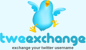 Tweexchange achat et vente de nom Twitter
