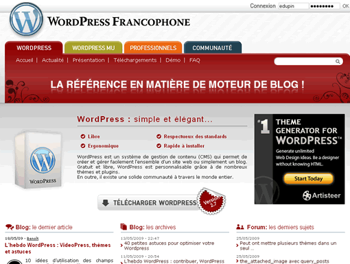 Wordpress Fr